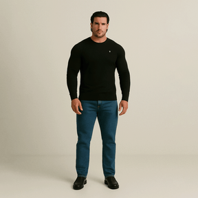 Suéter Masculino em lã Superfina